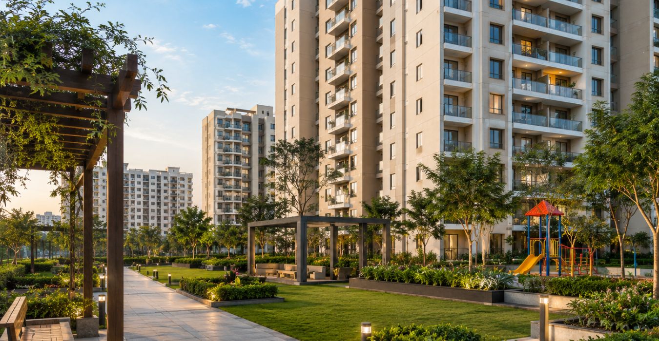 Vj Palladio Presidential Towers township towers elevation view